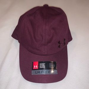 purple underarmour hat